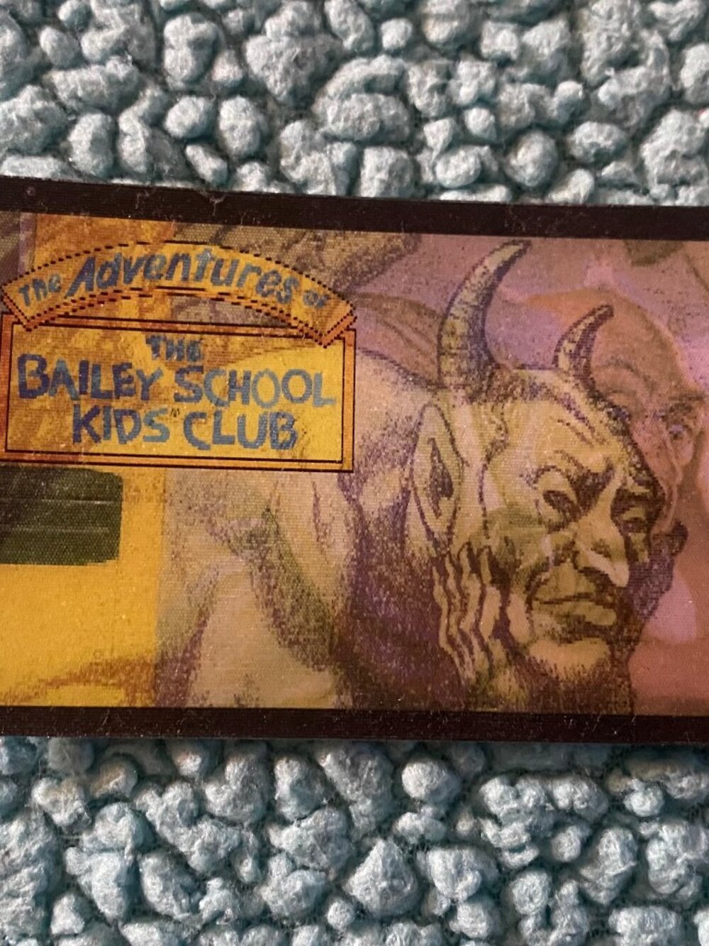 Bailey School Kids Club Lenticular print Membership Card 90s Vintage Rare
